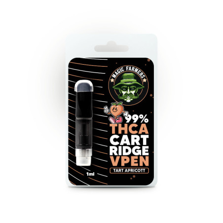 THCA 1ML 99% CARTOUCHE LIVE RESIN TART APRICOTT