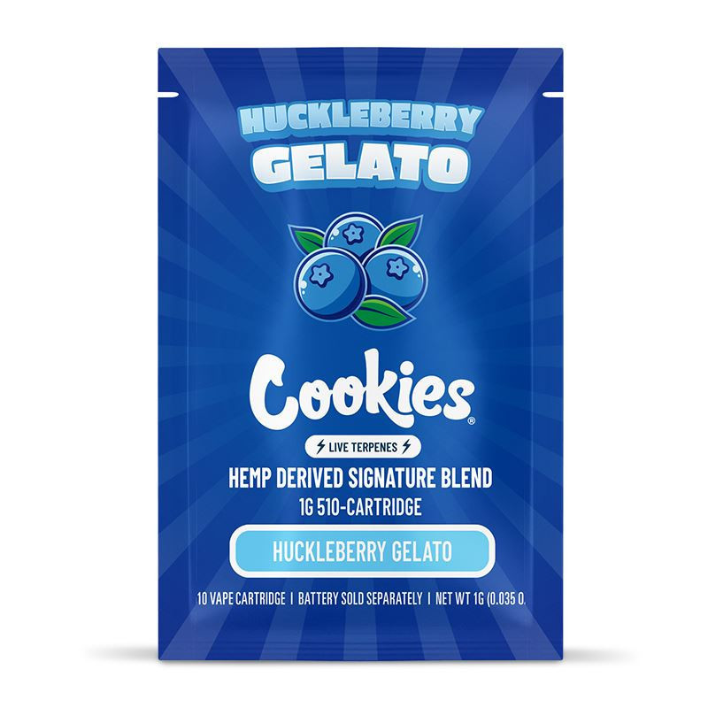 HUCKLEBERRY GELATO CARTOUCHE COOKIES