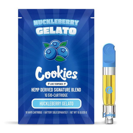 HUCKLEBERRY GELATO CARTOUCHE COOKIES 1ML