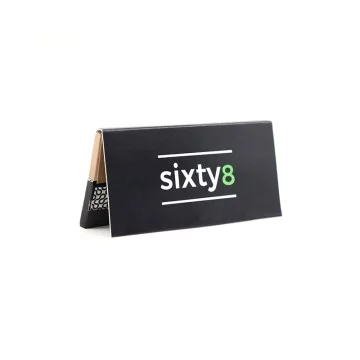 Feuilles slim à rouler noir