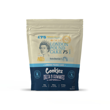 LONDON POUND CAKE 75 GUMMIES COOKIES
