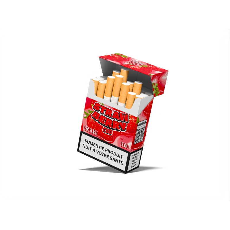 STRAWBERRY CIGARETTES CBD COCORIBUD