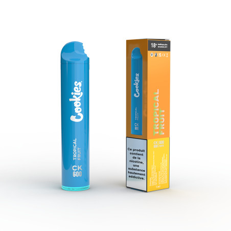 TROPICAL FRUIT 600 PUFF NICOTINE COOKIES