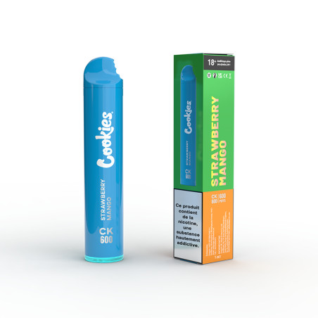 STRAWBERRY MANGO 600 PUFF NICOTINE COOKIES