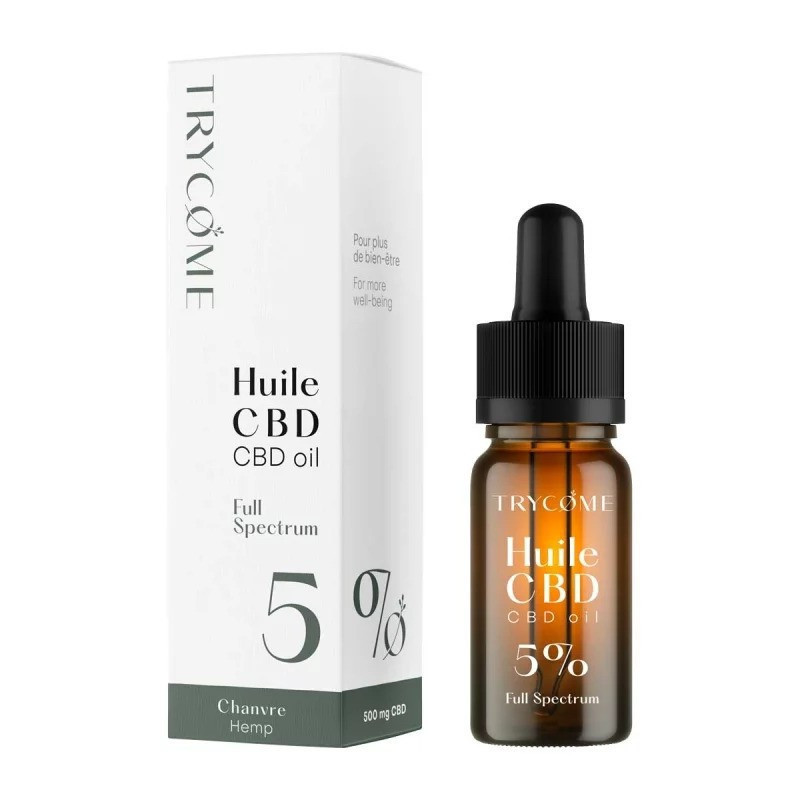 HUILE CBD BIO (FULL SPECTRUM) TRYCOME