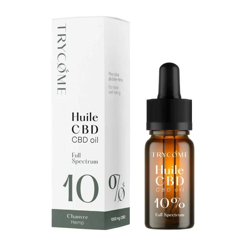 HUILE CBD BIO (FULL SPECTRUM) TRYCOME