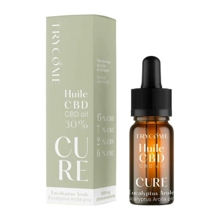 HUILE CBD BIO (BROAD SPECTRUM) "CURE" TRYCOME
