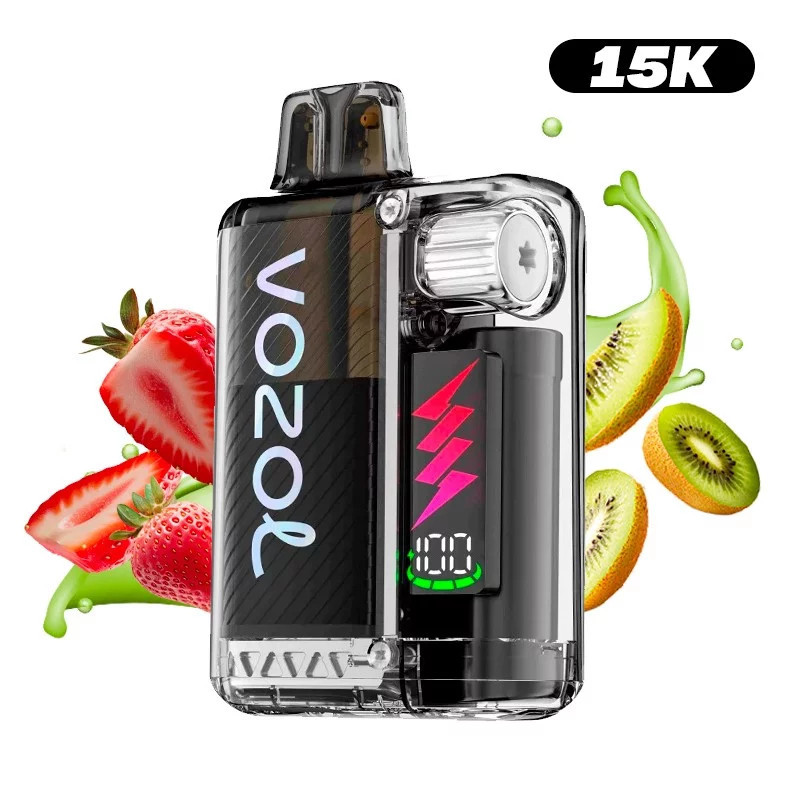 PUFF RECHARGEABLE 15K VOZOL FRAISE KIWI 12ML
