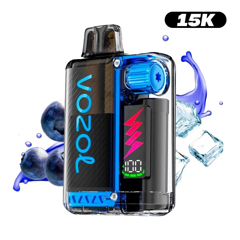 PUFF RECHARGEABLE 15K VOZOL MYRTILLE GLACÉE 12ML