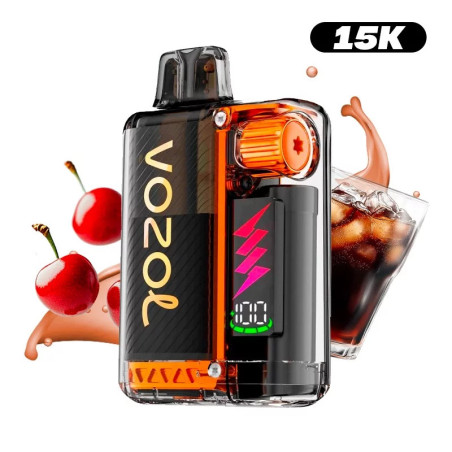 PUFF RECHARGEABLE 15K VOZOL CERISE COLA 12ML