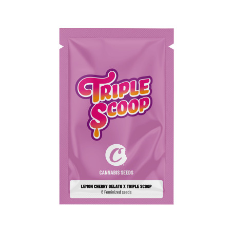 GRAINES FÉMINISÉES LEMON CHERRY GELATO X TRIPLE SCOOP COOKIES® (X6)