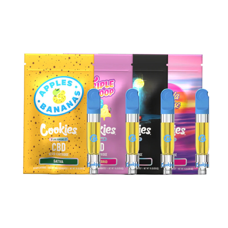 PACK CARTOUCHE CBD COOKIES® X4