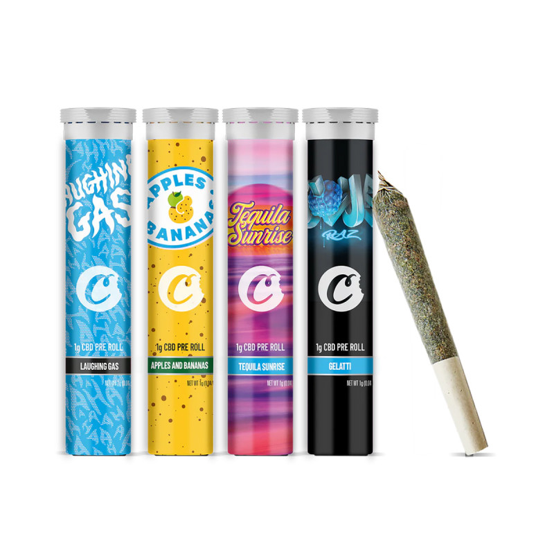 PACK PREROLL CBD COOKIES X4