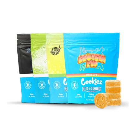 PACK GUMMIES THC DELTA-9 COOKIES® X4