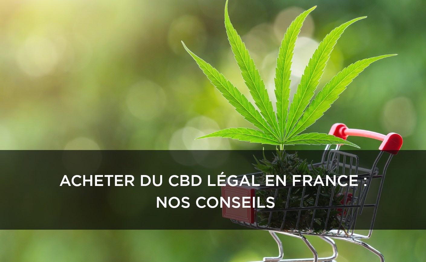 Acheter du CBD légal en France : nos conseils