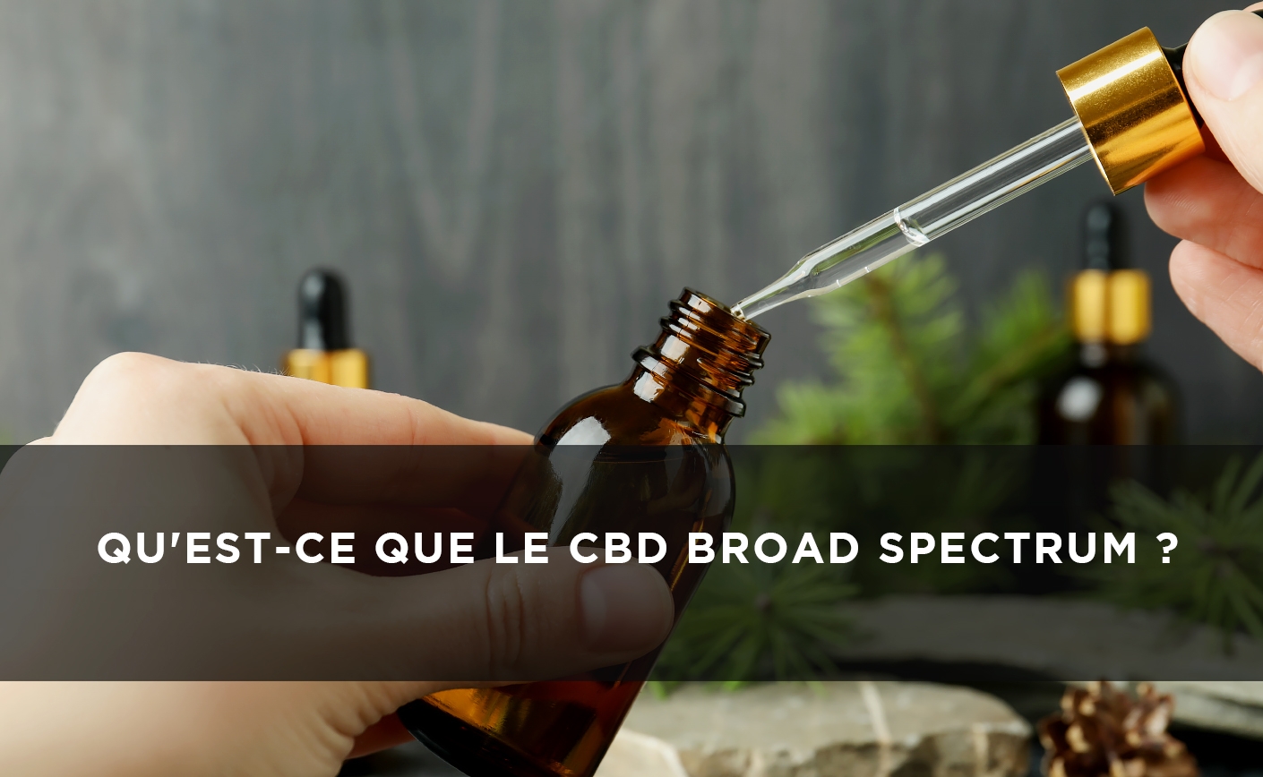 Qu'est-ce que le CBD broad spectrum ?