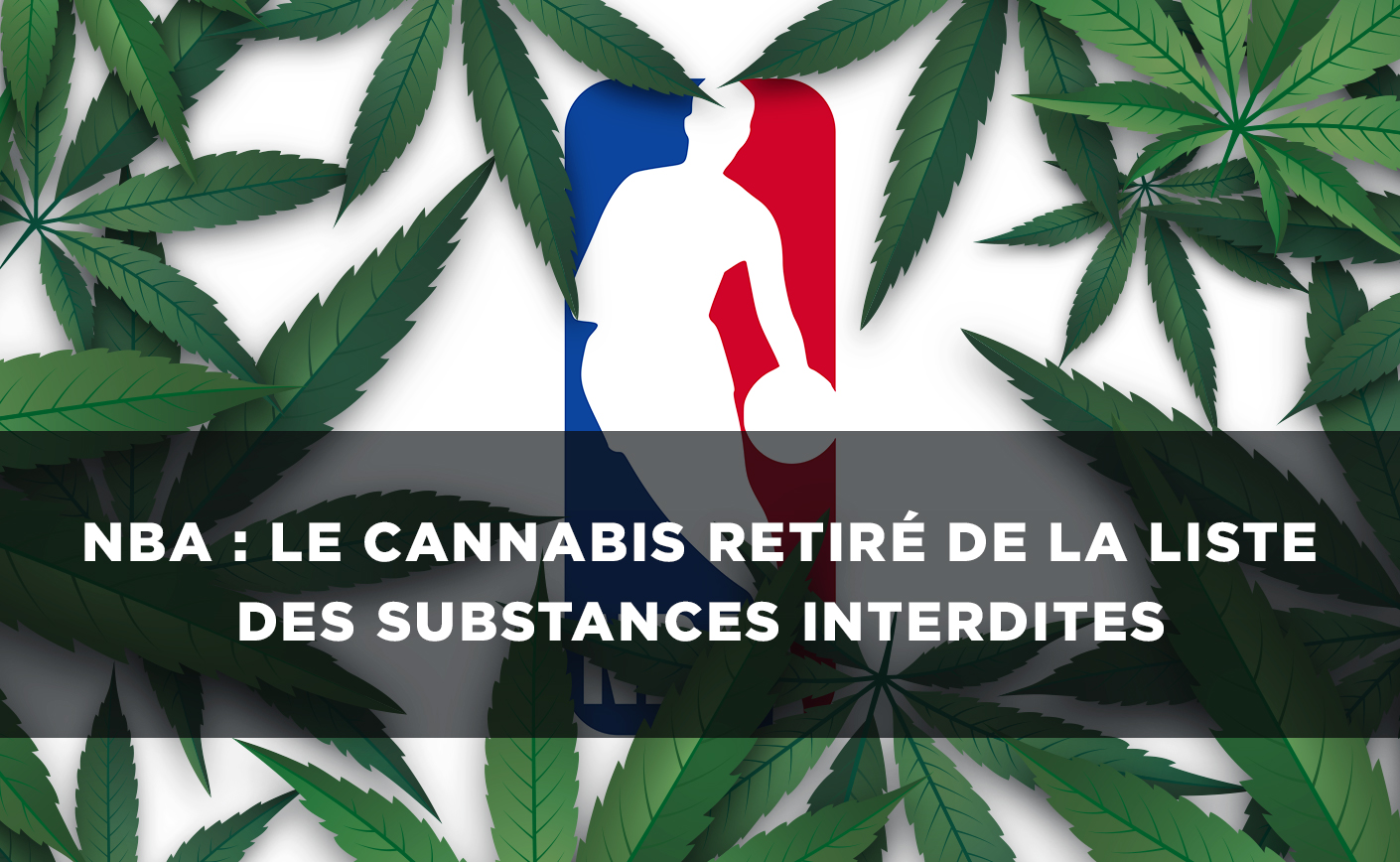 NBA : le cannabis retiré de la liste des substances interdites